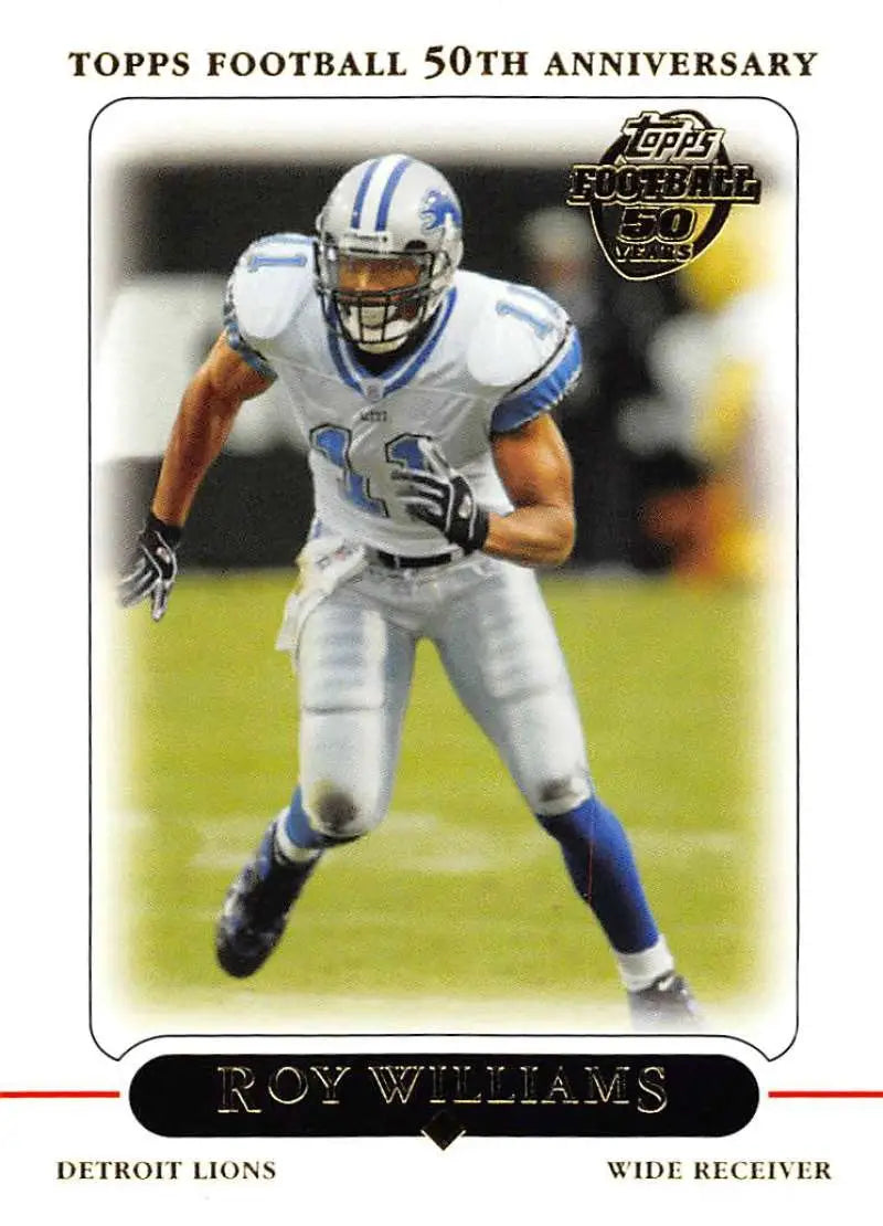 2005 Topps #157 Roy Williams NM-MT Detroit Lions Football Card - Football Card Single