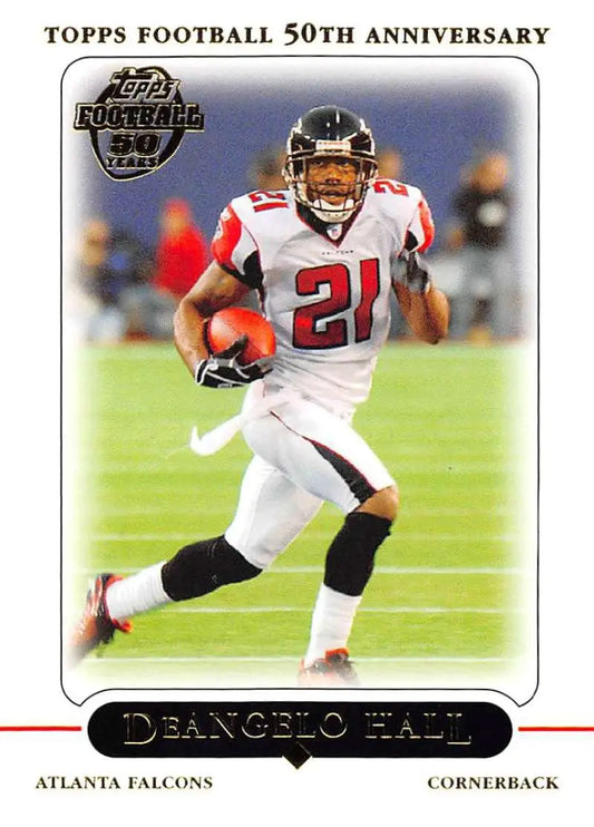 2005 Topps #159 DeAngelo Hall NM-MT Atlanta Falcons Football Card