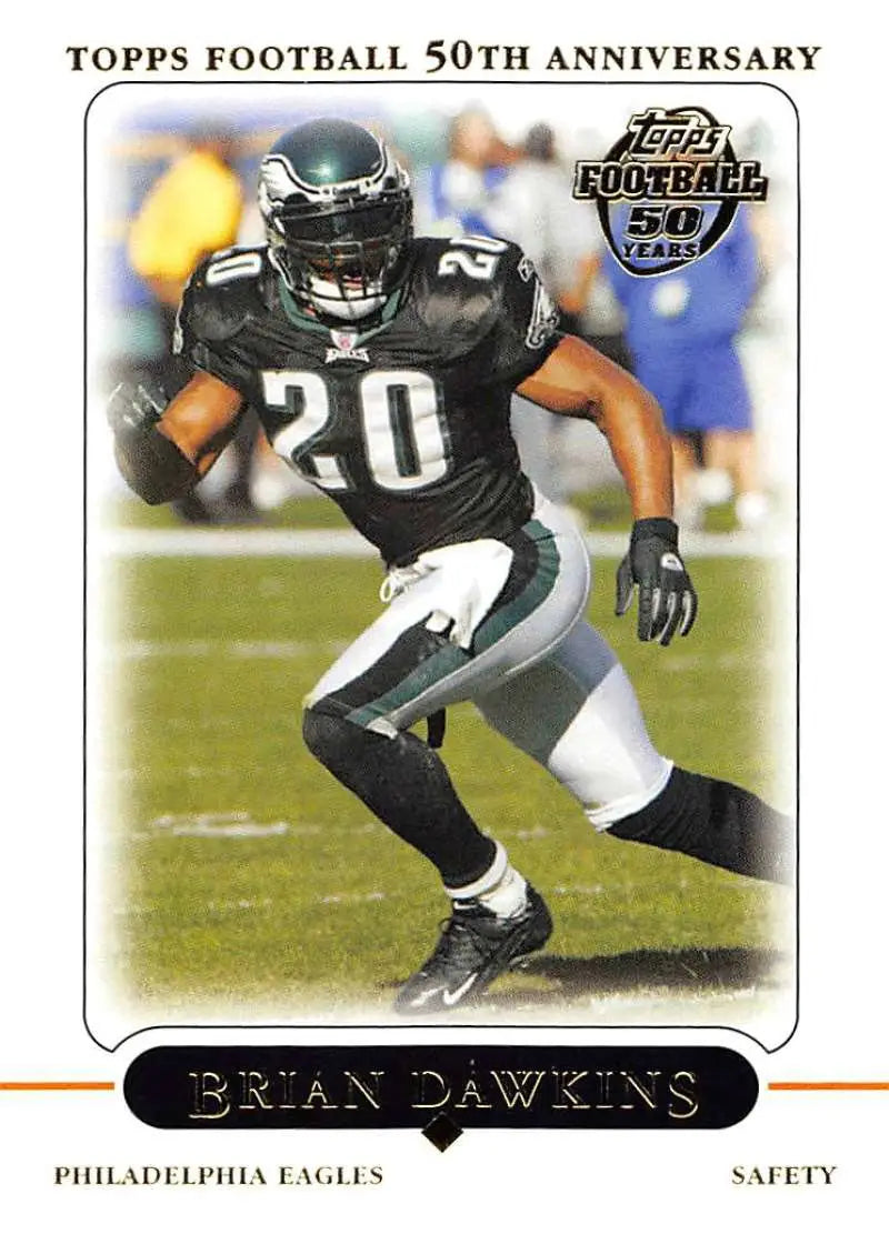 2005 Topps #162 Brian Dawkins NM-MT Philadelphia Eagles Football Card - Football Card Single