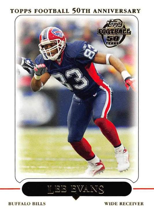 2005 Topps #163 Lee Evans NM-MT Buffalo Bills Football Card - Football Card Single