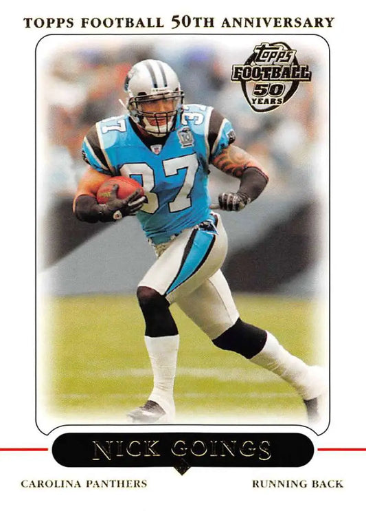 2005 Topps #164 Nick Goings NM-MT Carolina Panthers Football Card