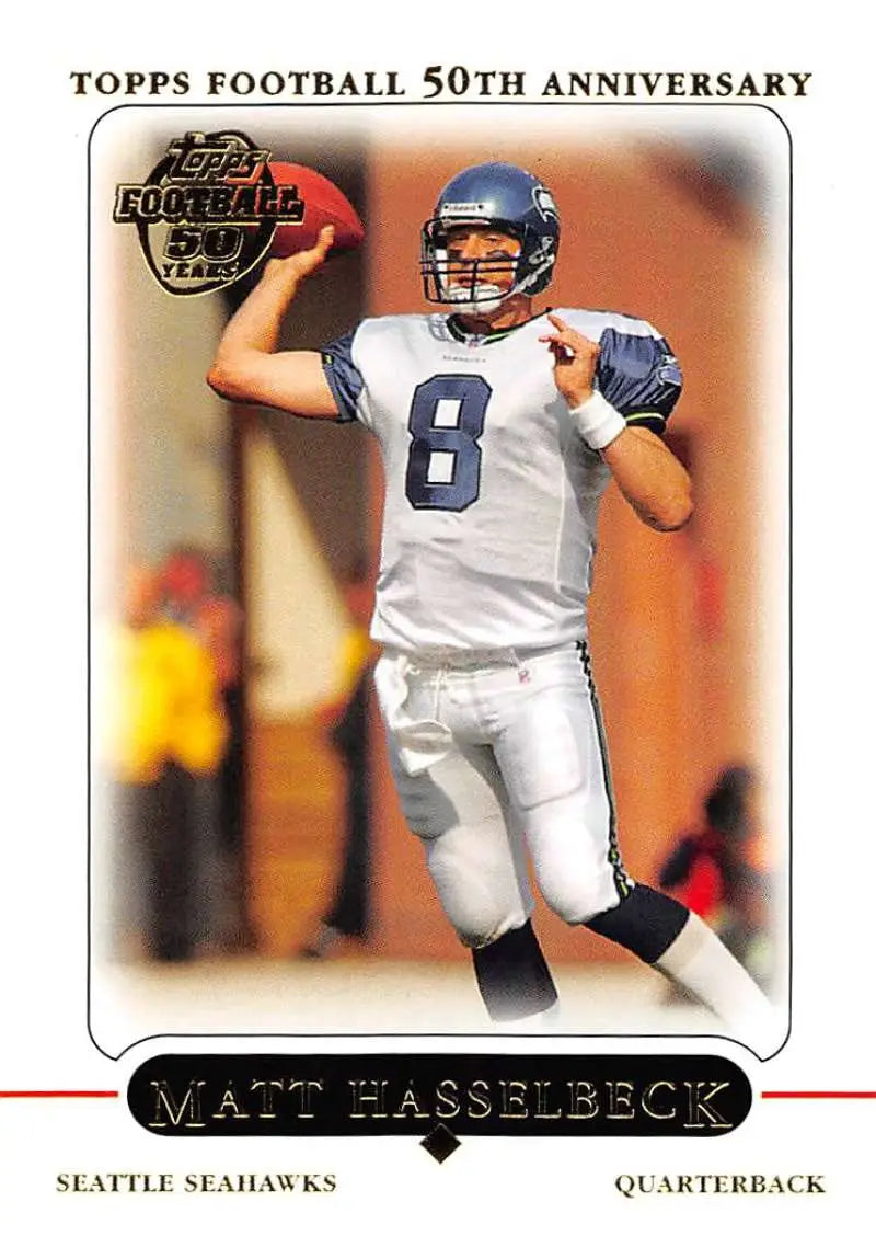 2005 Topps #169 Matt Hasselbeck NM-MT Seattle Seahawks Football Card - Football Card Single