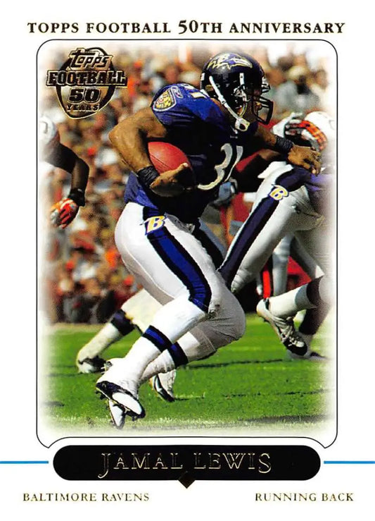 2005 Topps #172 Jamal Lewis NM-MT Baltimore Ravens Football Card - Football Card Single