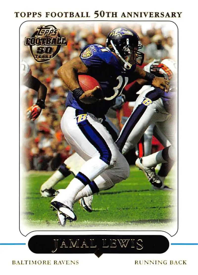 2005 Topps #172 Jamal Lewis NM-MT Baltimore Ravens Football Card - Football Card Single