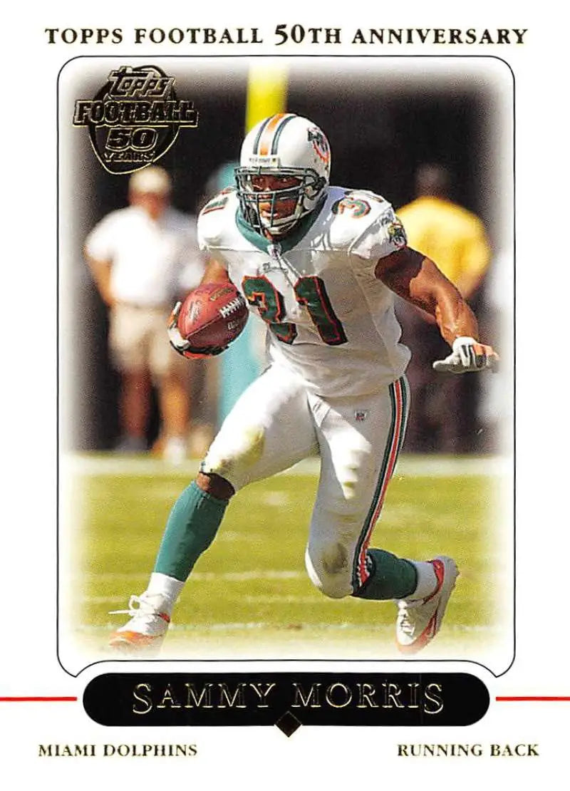 2005 Topps #173 Sammy Morris NM-MT Miami Dolphins Football Card - Football Card Single