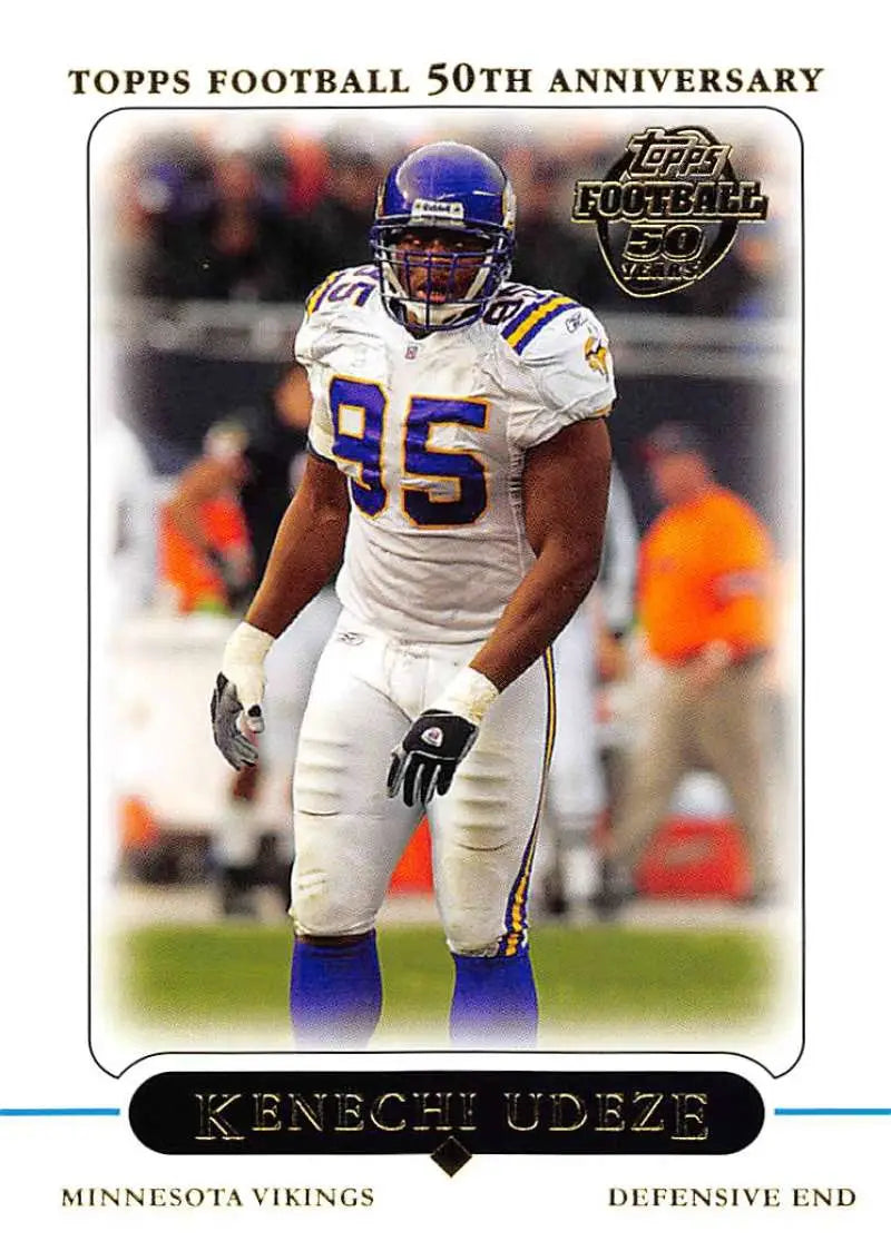2005 Topps #178 Kenechi Udeze NM-MT Minnesota Vikings Football Card - Football Card Single