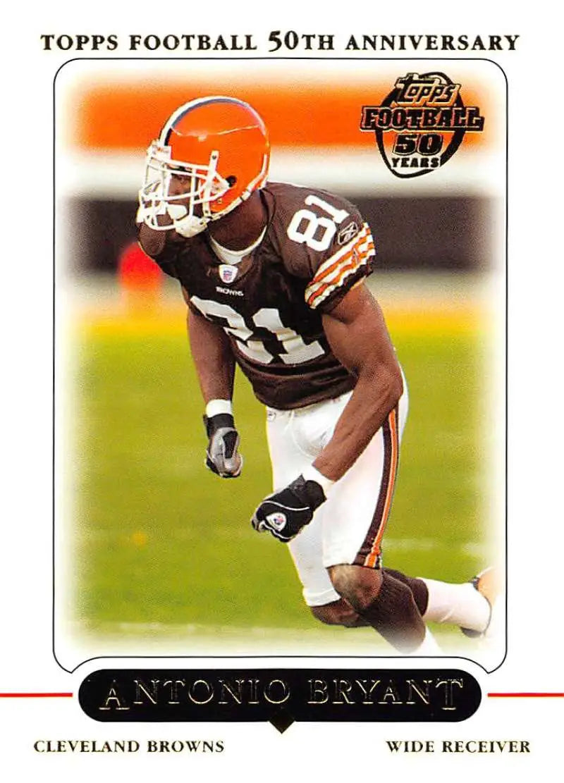 2005 Topps #188 Antonio Bryant NM-MT Cleveland Browns Football Card - Football Card Single