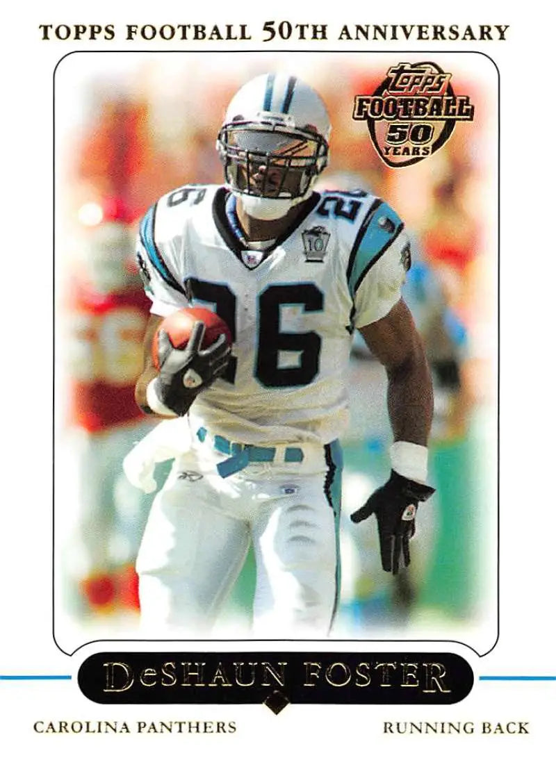 2005 Topps #193 DeShaun Foster NM-MT Carolina Panthers Football Card