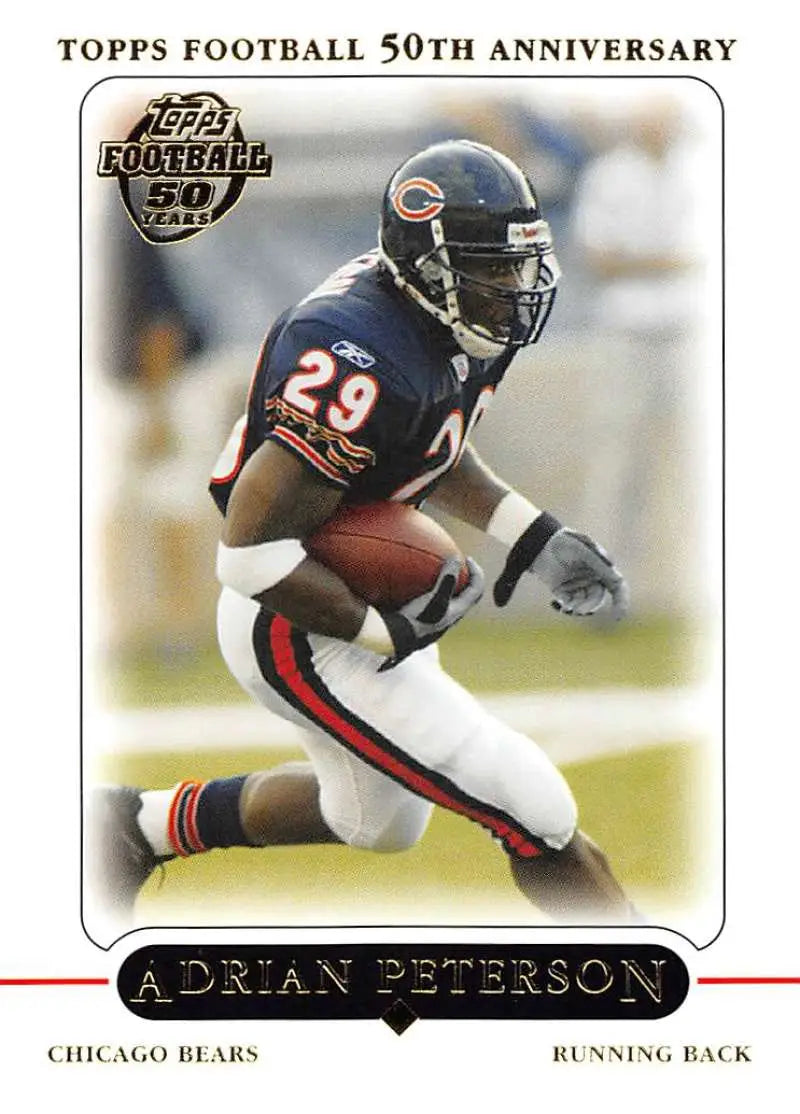 2005 Topps #196 Adrian Peterson NM-MT Chicago Bears Football Card - Football Card Single