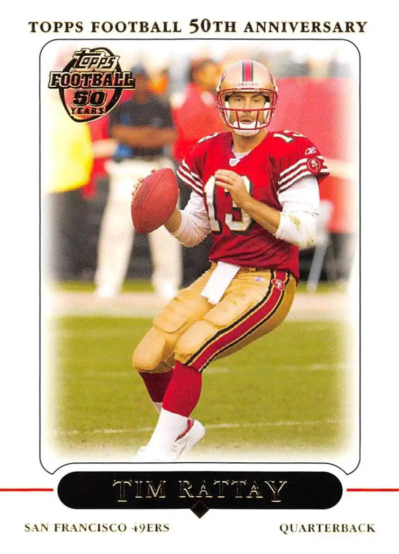 2005 Topps #2 Tim Rattay NM-MT San Francisco 49ers Football Card - Football Card Single