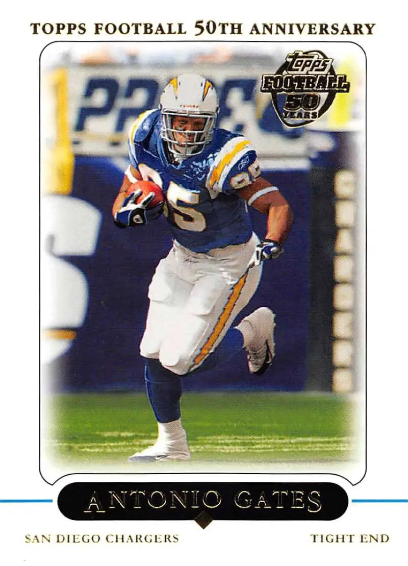 2005 Topps #200 Antonio Gates NM-MT San Diego Chargers Football Card - Football Card Single