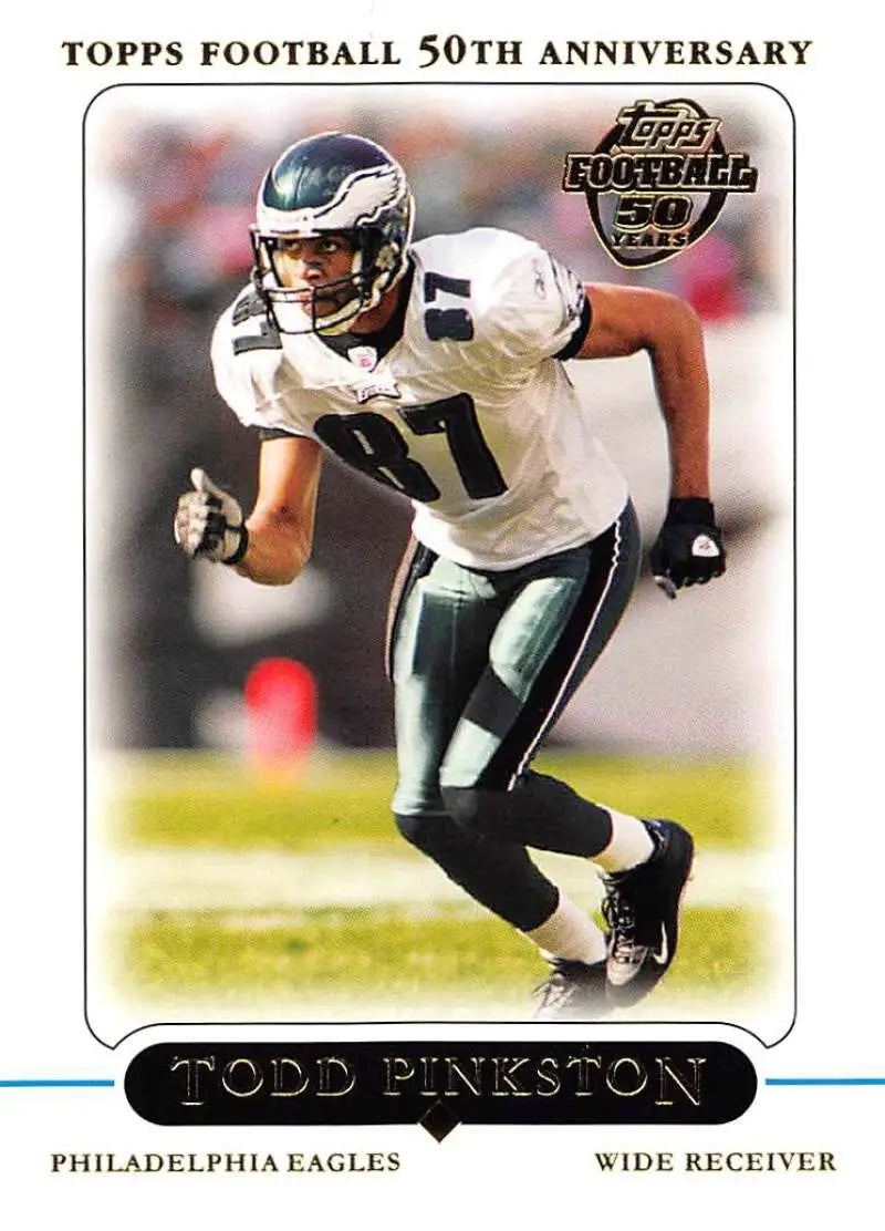 2005 Topps #201 Todd Pinkston NM-MT Philadelphia Eagles Football Card - Football Card Single