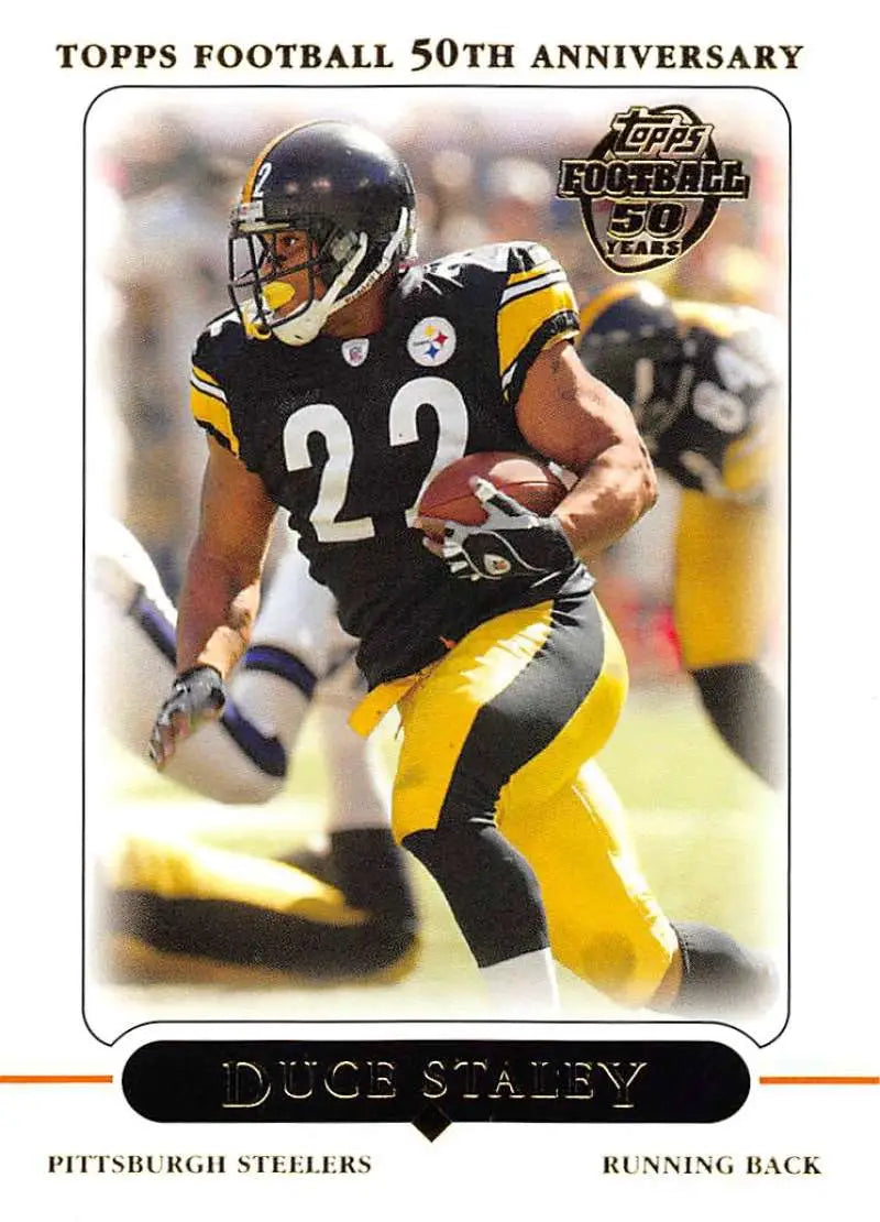 2005 Topps #212 Duce Staley NM-MT Pittsburgh Steelers Football Card - Football Card Single