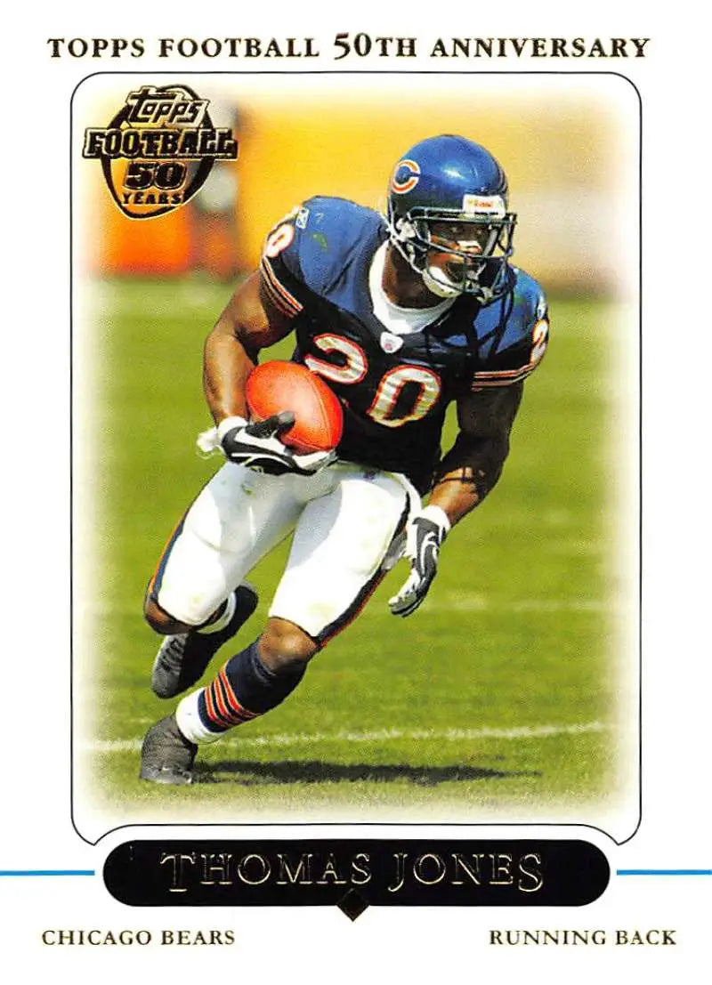 2005 Topps #218 Thomas Jones NM-MT Chicago Bears Football Card - Football Card Single