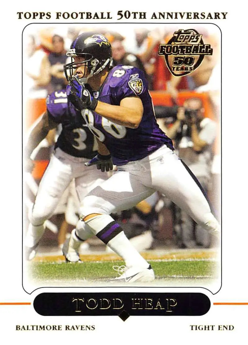 2005 Topps #219 Todd Heap NM-MT Baltimore Ravens Football Card - Football Card Single