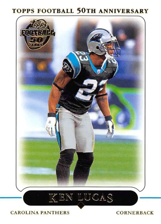 2005 Topps #220 Ken Lucas NM-MT Carolina Panthers Football Card - Football Card Single