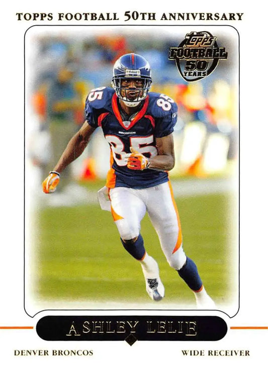 2005 Topps #222 Ashley Lelie NM-MT Denver Broncos Football Card - Football Card Single