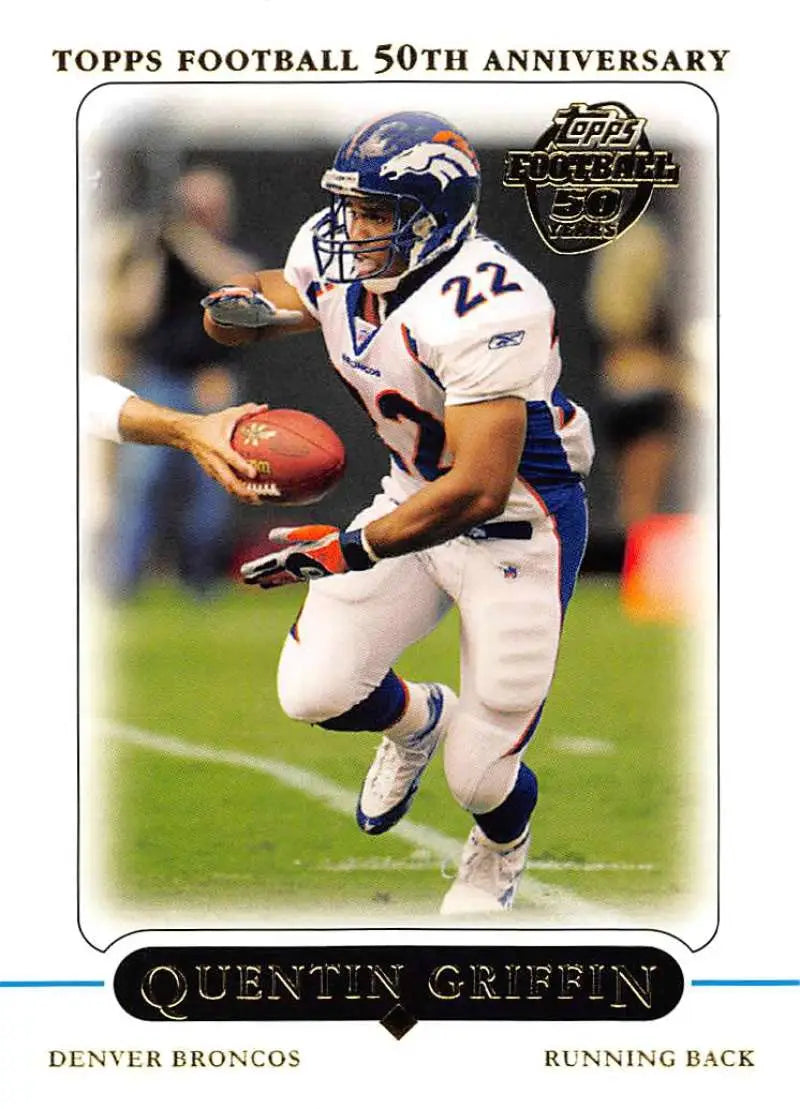 2005 Topps #226 Quentin Griffin NM-MT Denver Broncos Football Card - Football Card Single