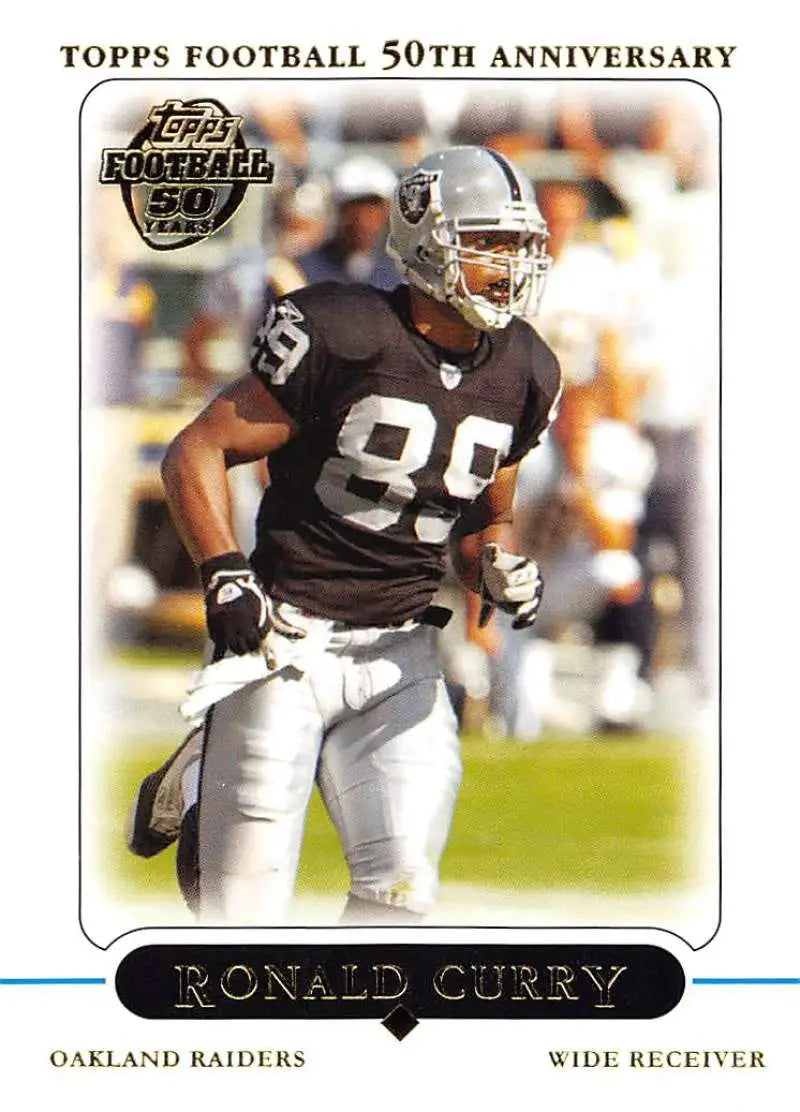 2005 Topps #228 Ronald Curry NM-MT Oakland Raiders Football Card - Football Card Single