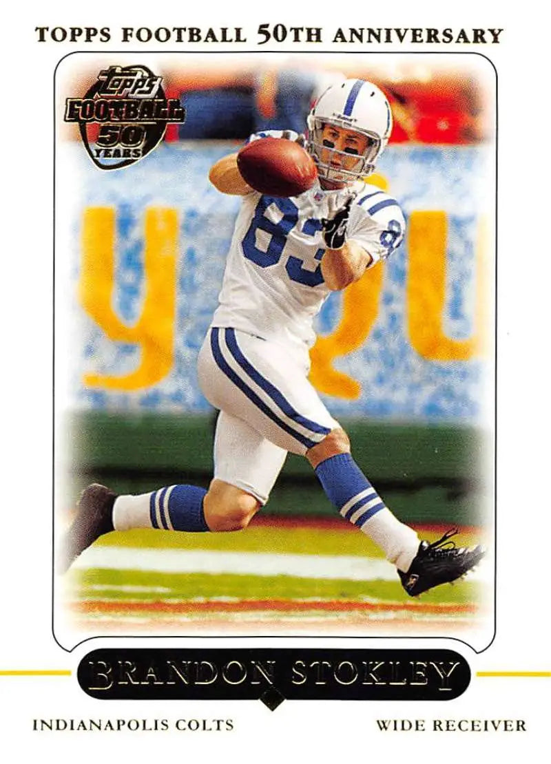 2005 Topps #232 Brandon Stokley NM-MT Indianapolis Colts Football Card - Football Card Single