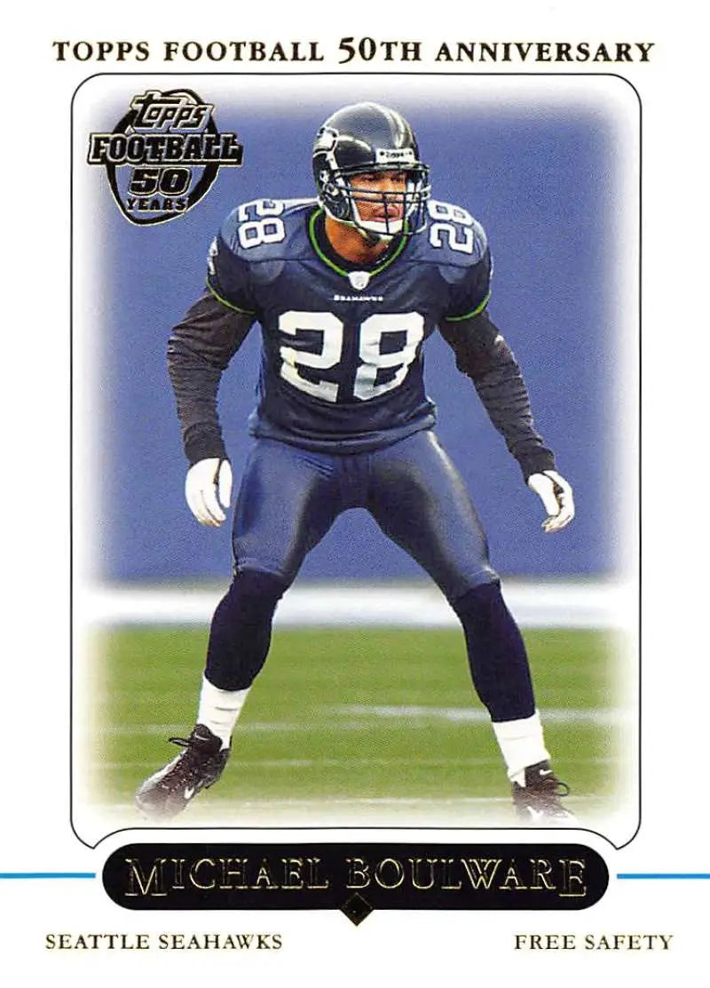 2005 Topps #236 Michael Boulware NM-MT Seattle Seahawks Football Card - Football Card Single