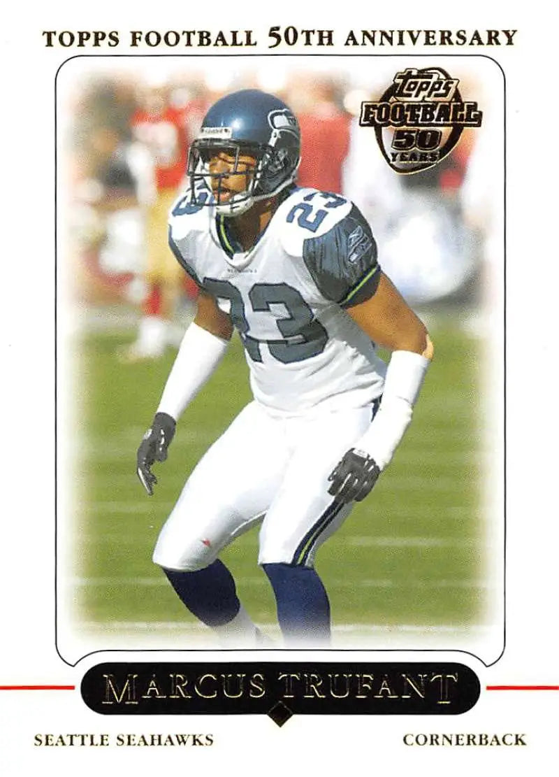 2005 Topps #24 Marcus Trufant NM-MT Seattle Seahawks Football Card - Football Card Single