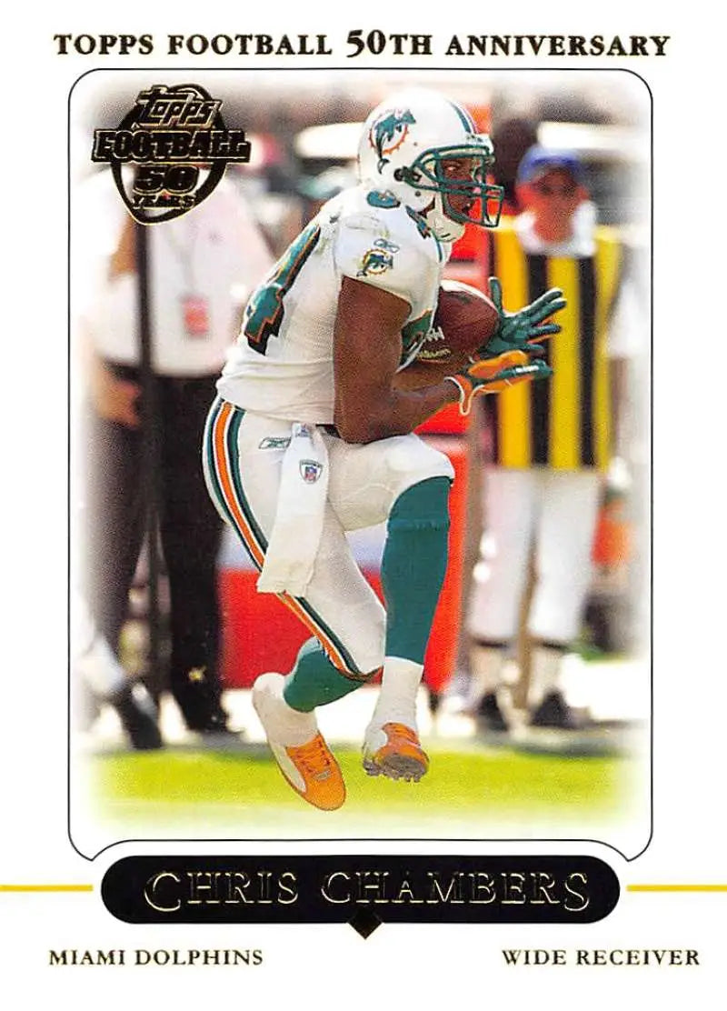 2005 Topps #244 Chris Chambers NM-MT Miami Dolphins Football Card - Football Card Single