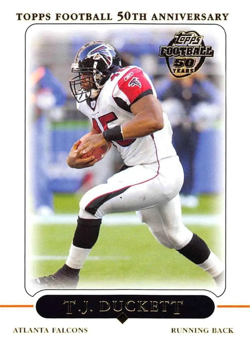 2005 Topps #247 T.J. Duckett NM-MT Atlanta Falcons Football Card - Football Card Single