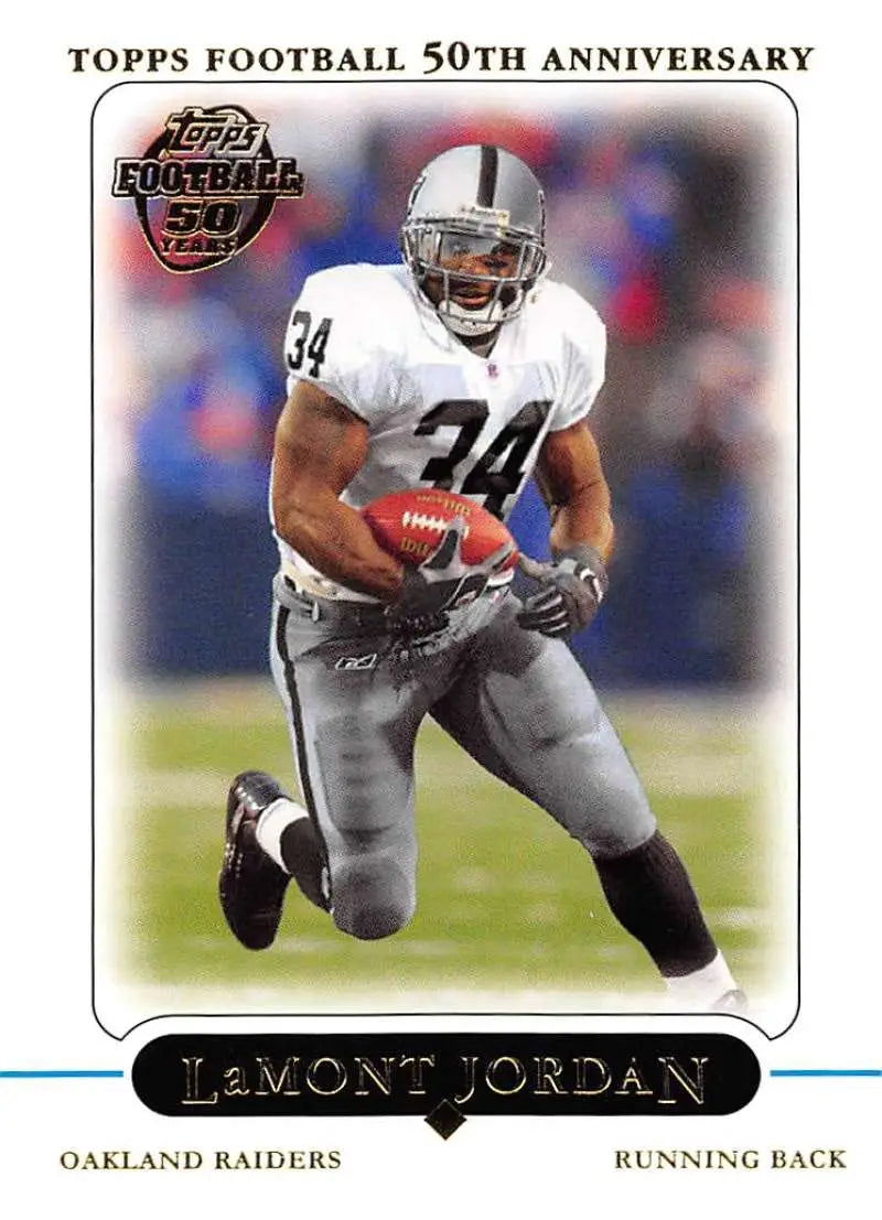2005 Topps #254 LaMont Jordan NM-MT Oakland Raiders Football Card - Football Card Single
