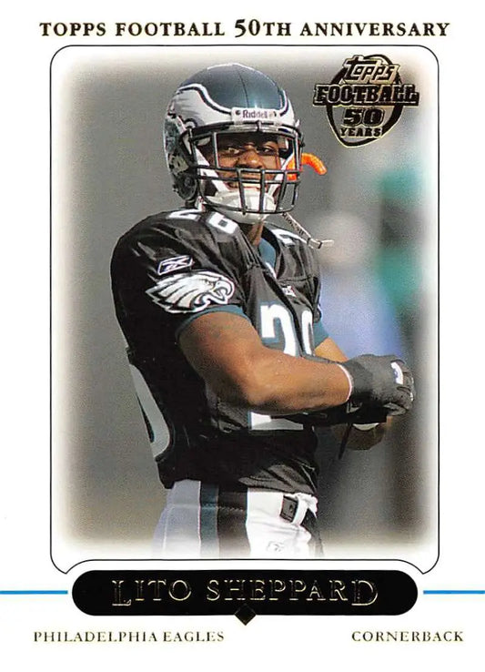 2005 Topps #258 Lito Sheppard NM-MT Philadelphia Eagles Football Card