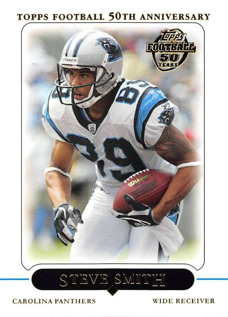 2005 Topps #259 Steve Smith NM-MT Carolina Panthers Football Card - Football Card Single