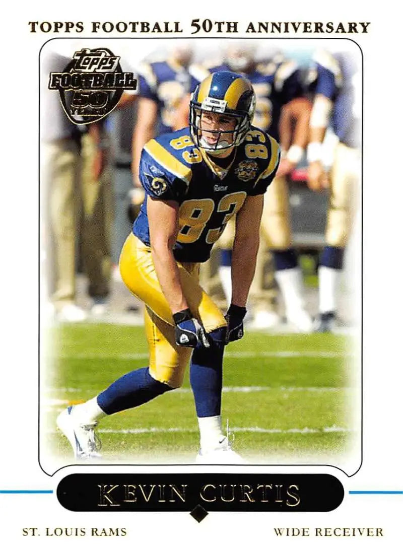2005 Topps #261 Kevin Curtis NM-MT St. Louis Rams Football Card - Football Card Single