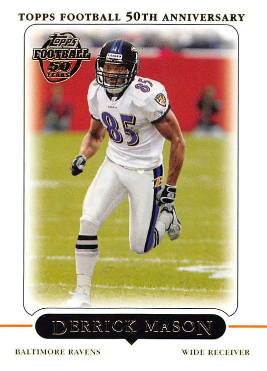 2005 Topps #263 Derrick Mason NM-MT Baltimore Ravens Football Card
