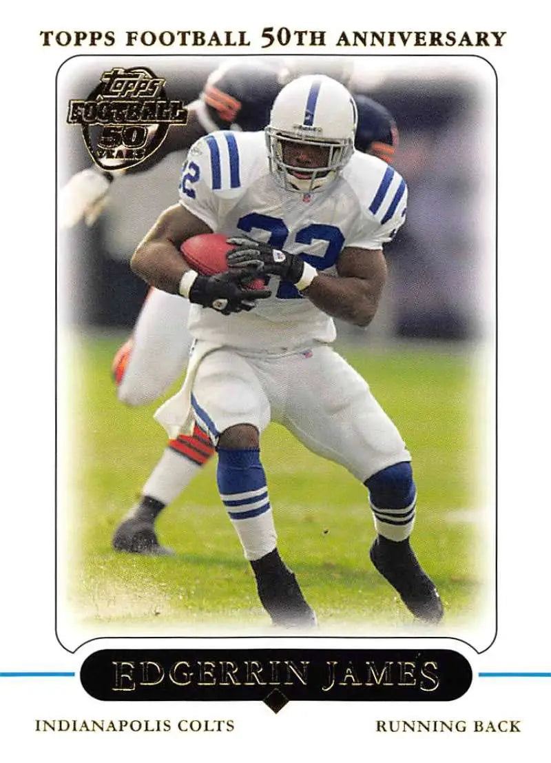 2005 Topps #266 Edgerrin James NM-MT Indianapolis Colts Football Card