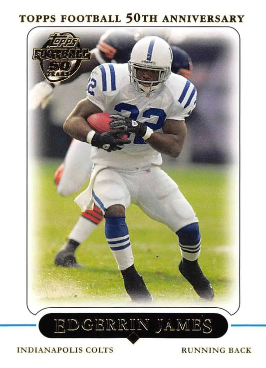 2005 Topps #266 Edgerrin James NM-MT Indianapolis Colts Football Card