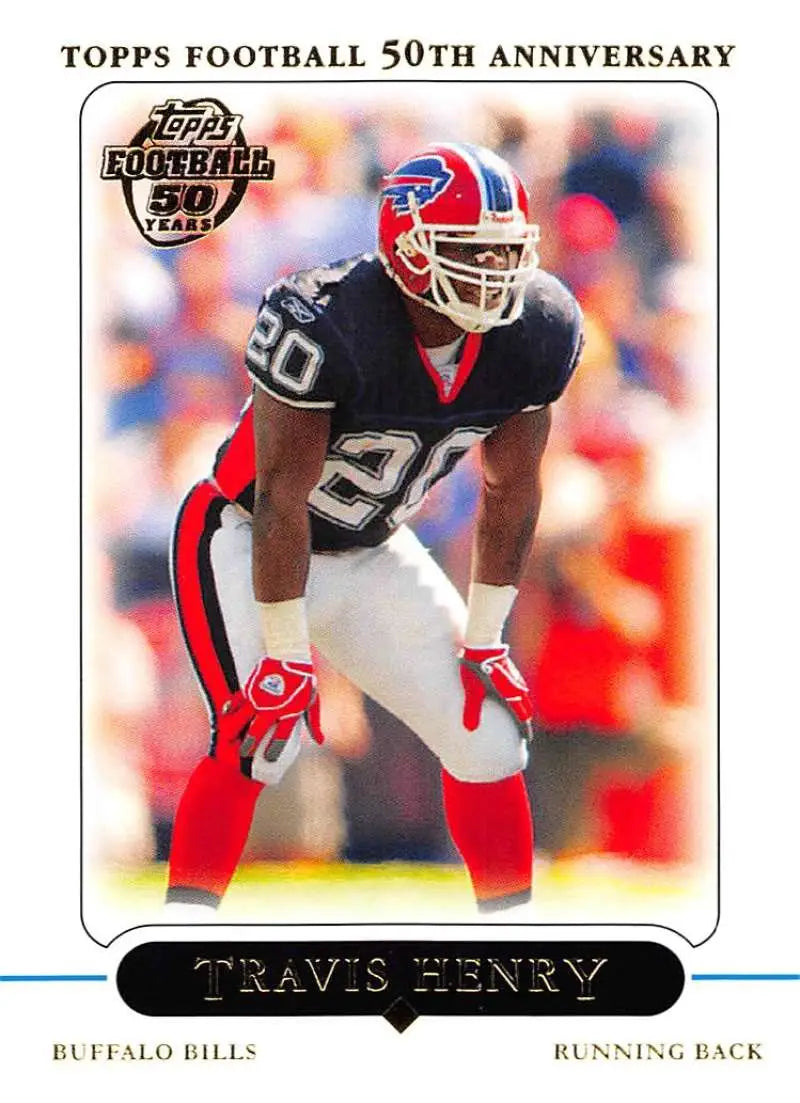 2005 Topps #269 Travis Henry NM-MT Buffalo Bills Football Card - Football Card Single