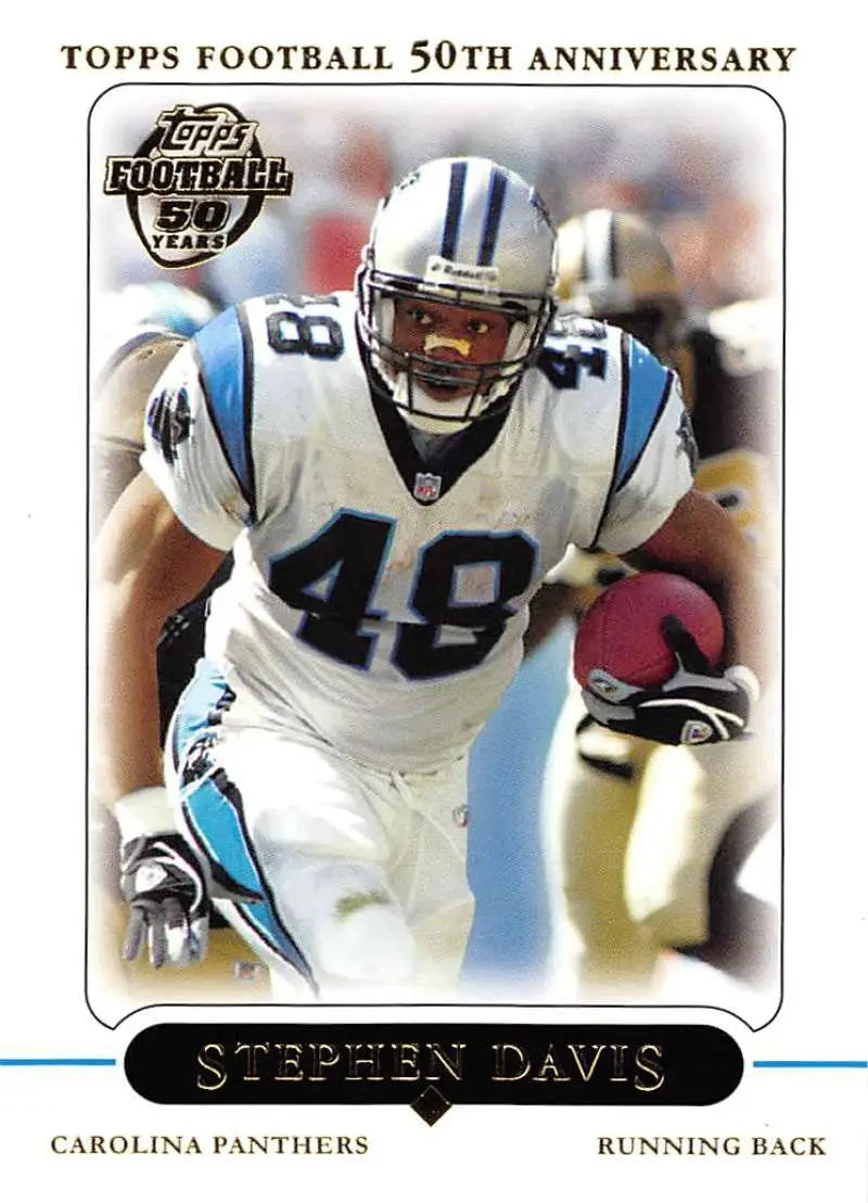 2005 Topps #270 Stephen Davis NM-MT Carolina Panthers Football Card - Football Card Single