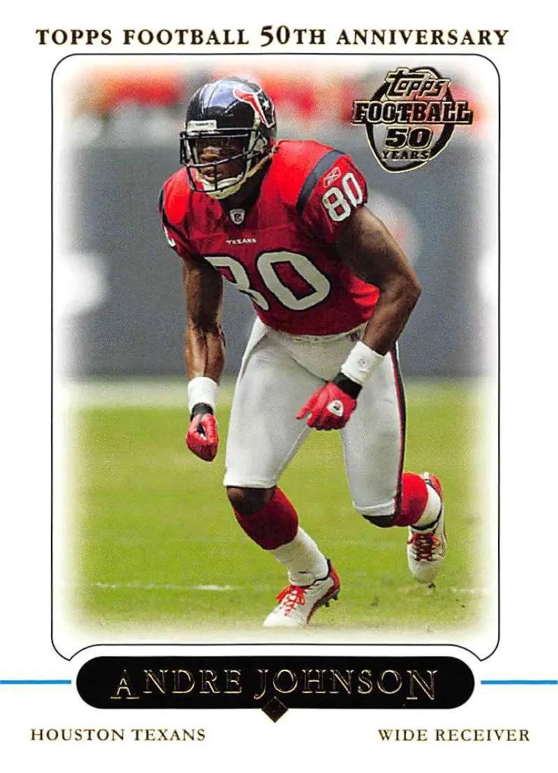 2005 Topps #276 Andre Johnson NM-MT Houston Texans Football Card