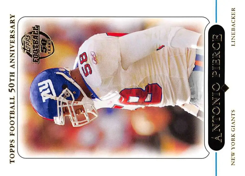 2005 Topps #281 Antonio Pierce NM-MT New York Giants Football Card - Football Card Single