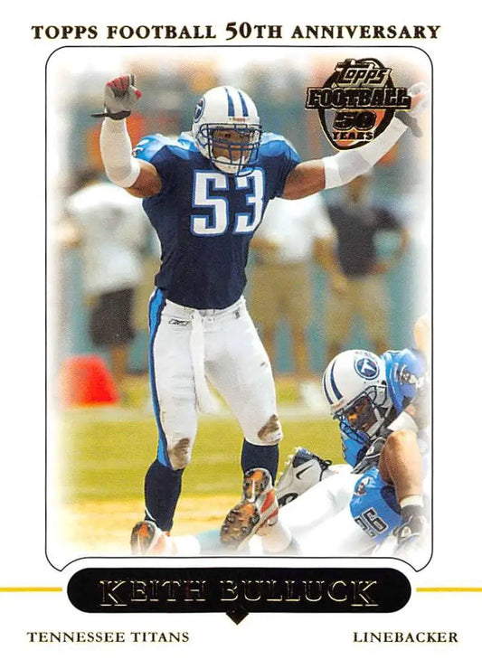 2005 Topps #282 Keith Bulluck NM-MT Tennessee Titans Football Card