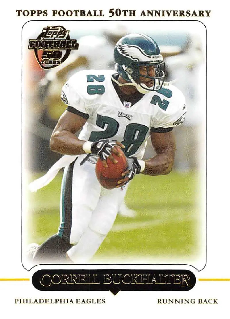 2005 Topps #283 Correll Buckhalter NM-MT Philadelphia Eagles Football Card - Football Card Single