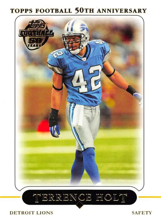 2005 Topps #289 Terrence Holt NM-MT Detroit Lions Football Card - Football Card Single