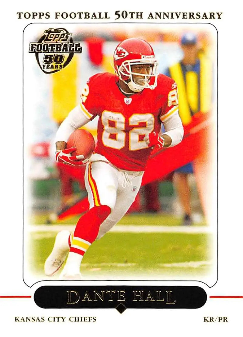 2005 Topps #29 Dante Hall NM-MT Kansas City Chiefs Football Card - Football Card Single