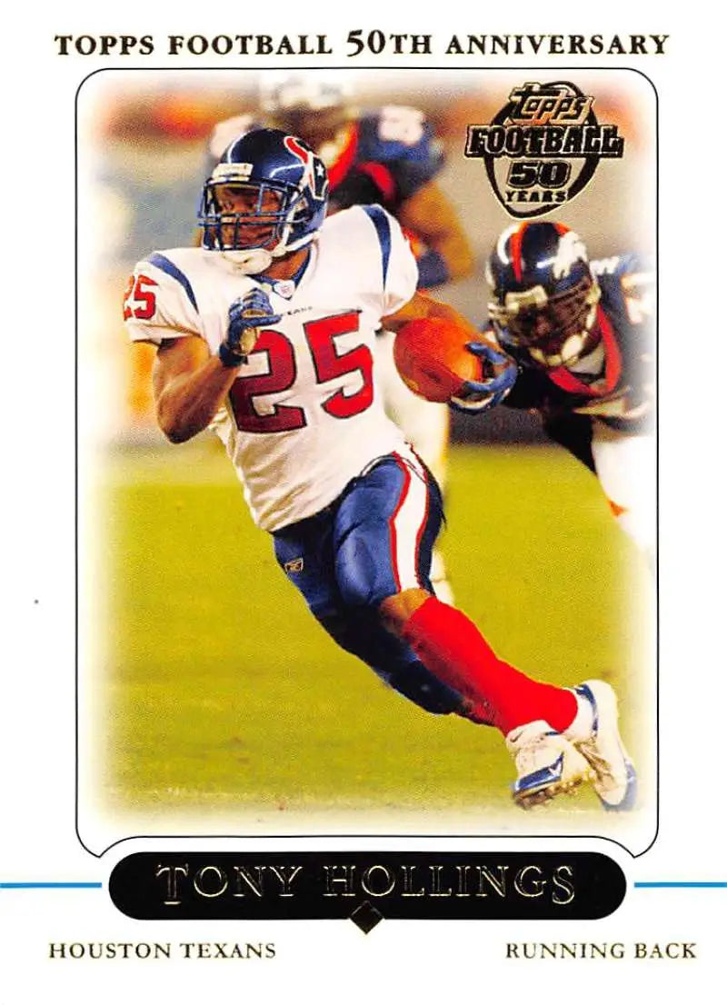 2005 Topps #290 Tony Hollings NM-MT Houston Texans Football Card - Football Card Single