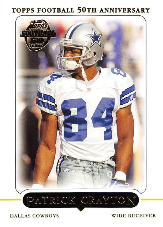 2005 Topps #293 Patrick Crayton NM-MT Dallas Cowboys Football Card