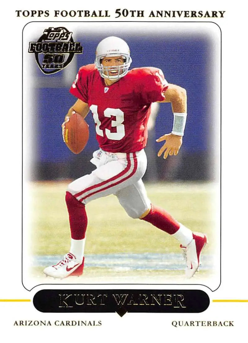 2005 Topps #298 Kurt Warner NM-MT Arizona Cardinals Football Card
