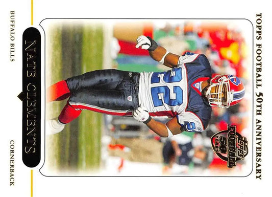 2005 Topps #299 Nate Clements NM-MT Buffalo Bills Football Card
