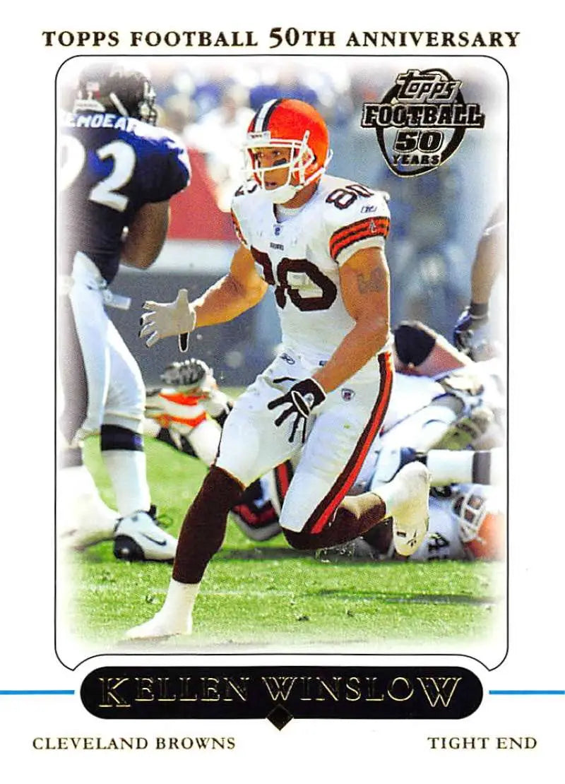 2005 Topps #300 Kellen Winslow NM-MT Cleveland Browns Football Card - Football Card Single
