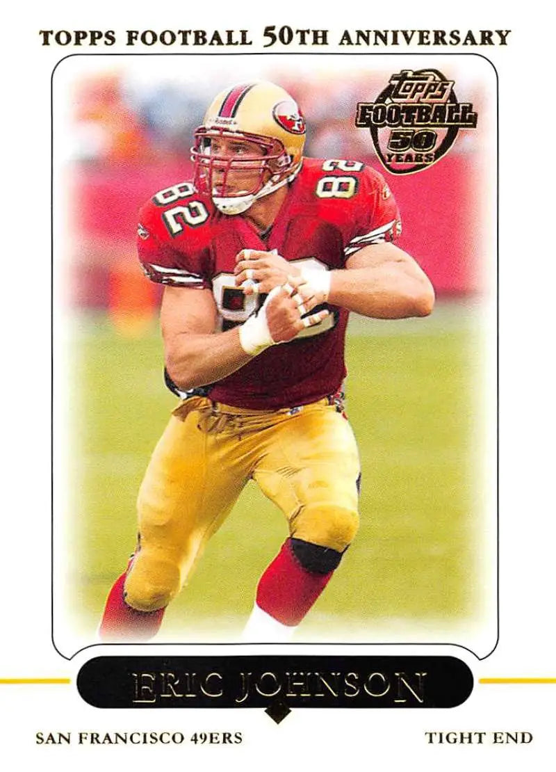 2005 Topps #301 Eric Johnson NM-MT San Francisco 49ers Football Card - Football Card Single