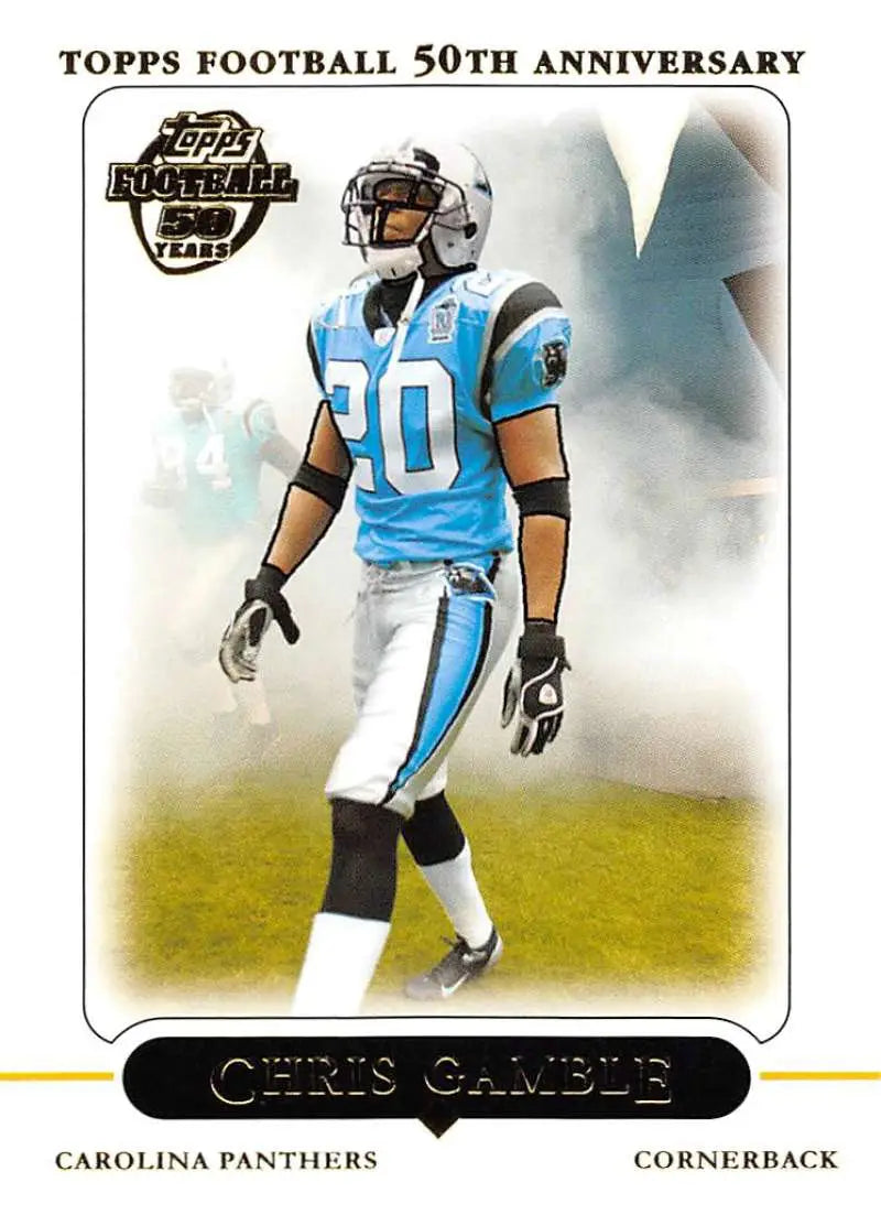 2005 Topps #306 Chris Gamble NM-MT Carolina Panthers Football Card - Football Card Single